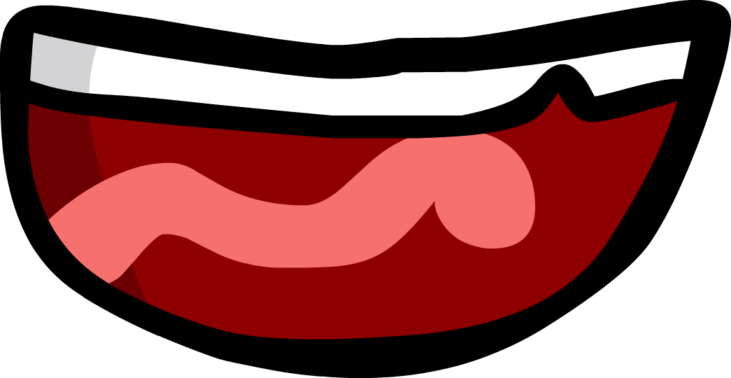 Anime Mouth Lips Png Photo (white, black, maroon, salmon, gray)