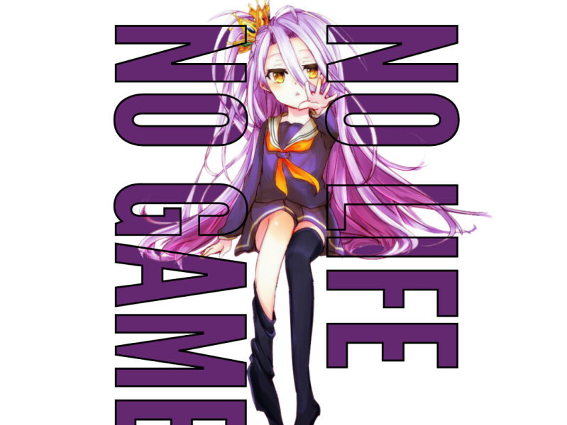 Anime Purple Png Image (purple, black, indigo)