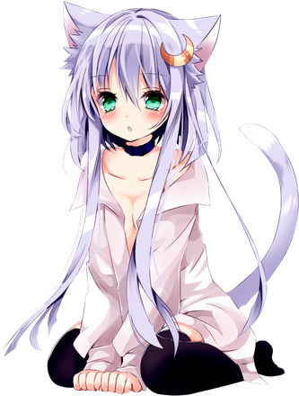 Anime Purple Png Transparent (white, beige, lavender, black)