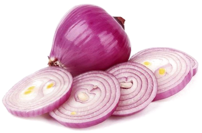 Onion Slice Png Image (white, black, beige)