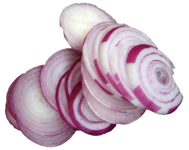 Onion Slice Png Transparent Image (silver, black)