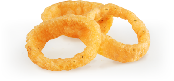 Onion Ring Png (silver, black)