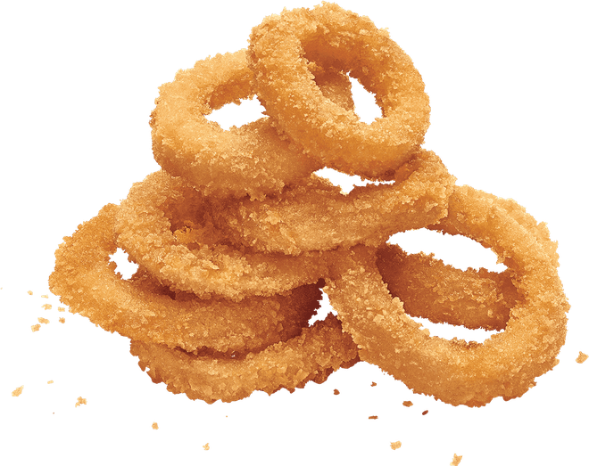 Onion Ring Transparent Png (chocolate, black, salmon)