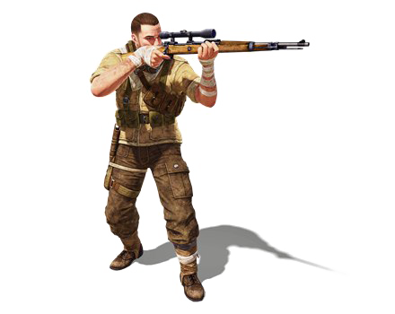 Sniper Elite Png Photos (white, gray)