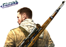 Sniper Elite Transparent Png (black)