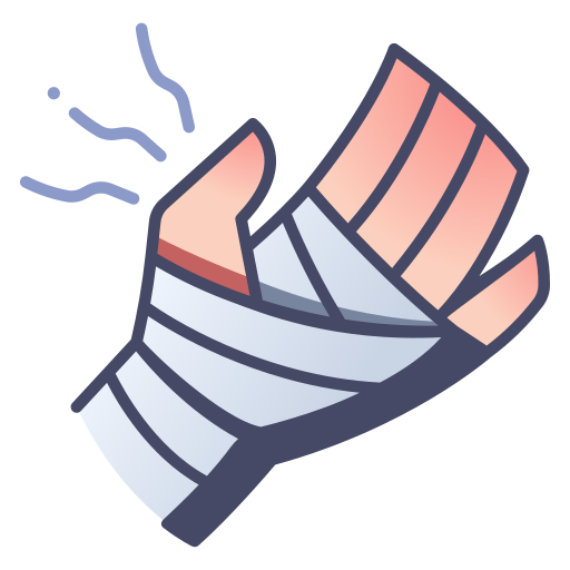 Injury Treatment Hand Medical Pain Health Patient Arm Icon Free Nobackground Png Icon Download (pink, lavender, black, indigo)