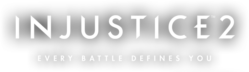 Injustice 2 Logo Png Isolated Pic (white, gray, black)