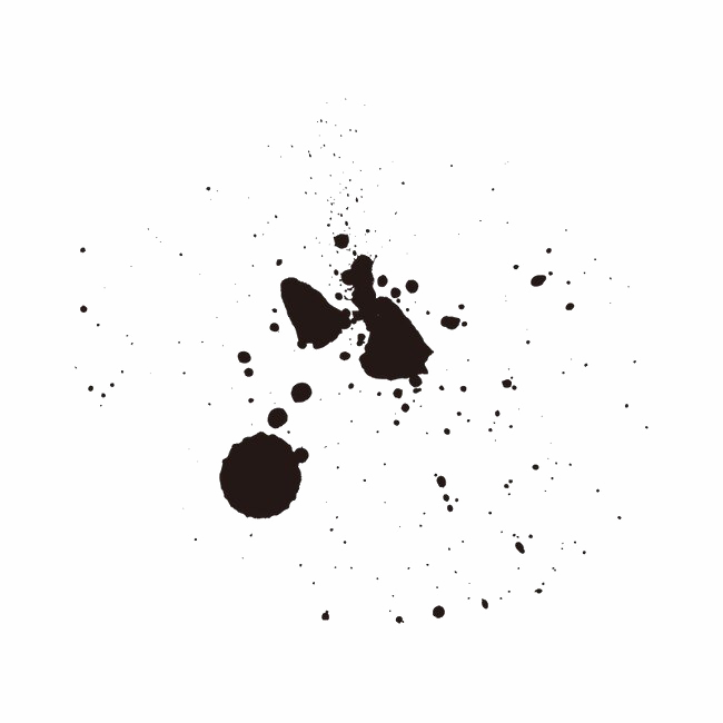 Ink Mark Png Image (white, lavender, black)