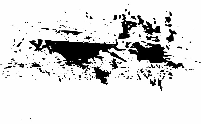 Ink Mark Png Transparent Image (white, black)