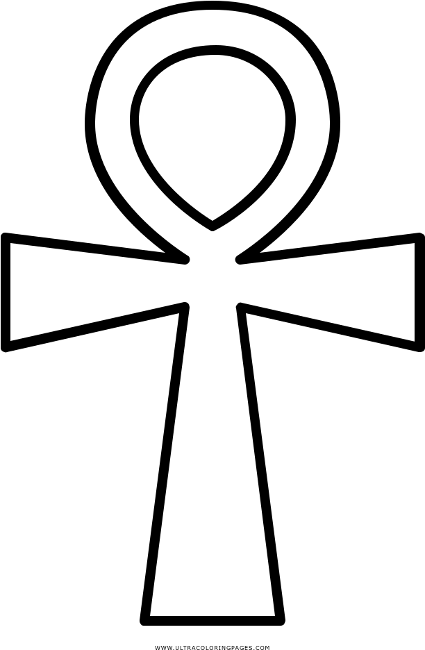 Ankh Symbol Png Image (black)