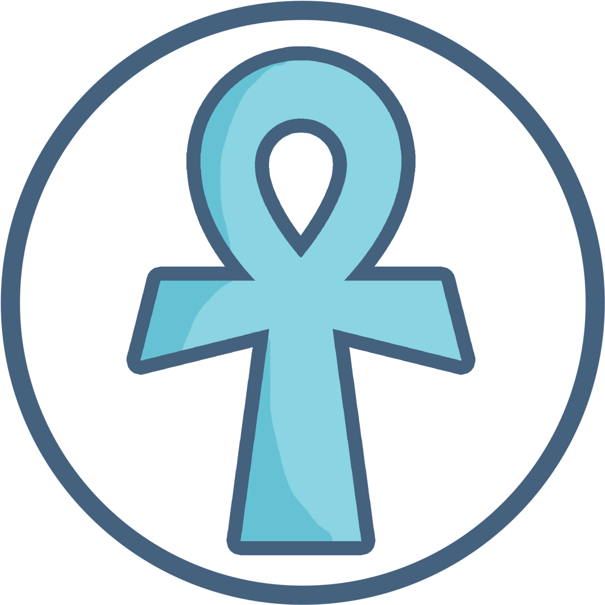 Ankh Symbol Png Photos (black, gray, silver)