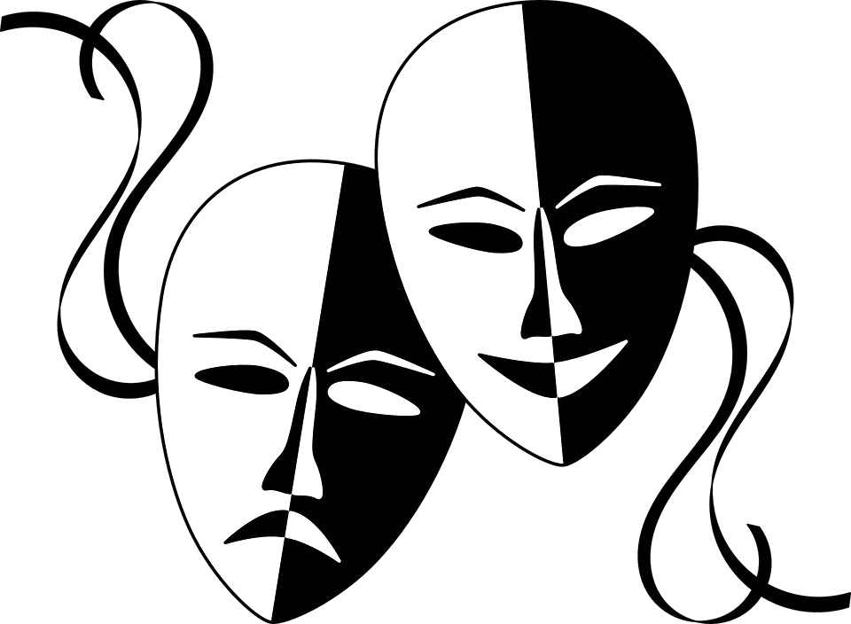 Anonymous Mask Png Clipart Background (white, lavender, black)