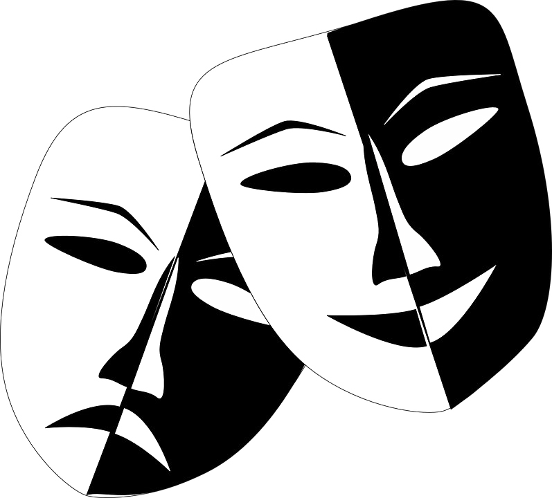 Anonymous Mask Png Image Free Download (white, lavender, black)