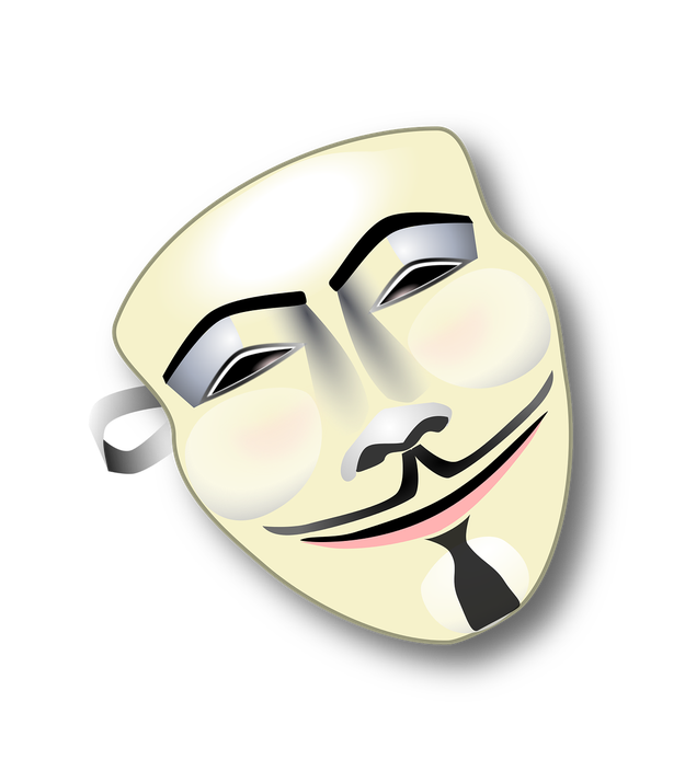 Anonymous Mask Png Image Hd (white, beige, black)