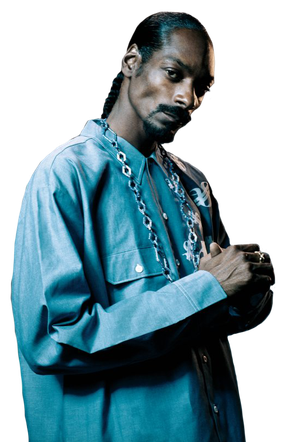 Snoop Dogg Png Transparent Image (black)