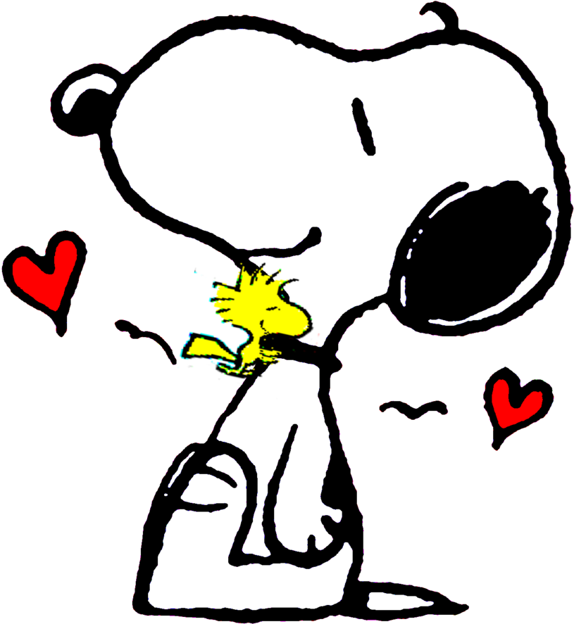 Snoopy Png Transparent (black, red, yellow)