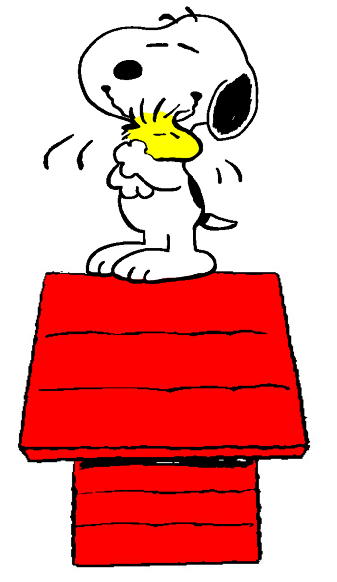 Snoopy Transparent Png (black, red, yellow)