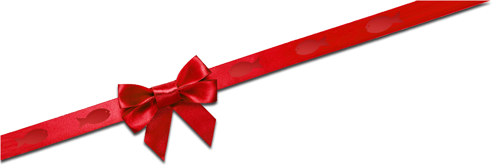 Knot Christmas Ribbon Png Image (chocolate, black, red)