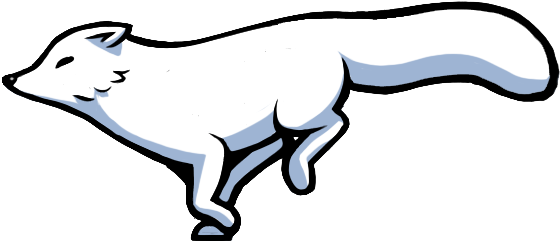 Snow Arctic Fox Png Free Download (black, white, silver)