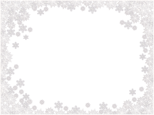 Snow Frame Png Photo (black, silver, lavender)