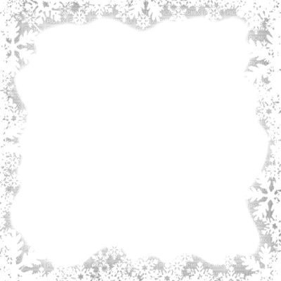 Snow Frame Png (black)