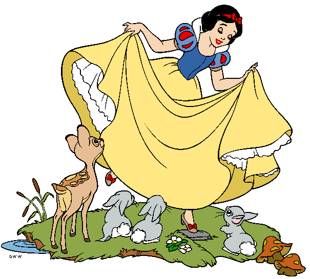 Snow White And The Seven Dwarfs Png Image (black, pink, white, gray)