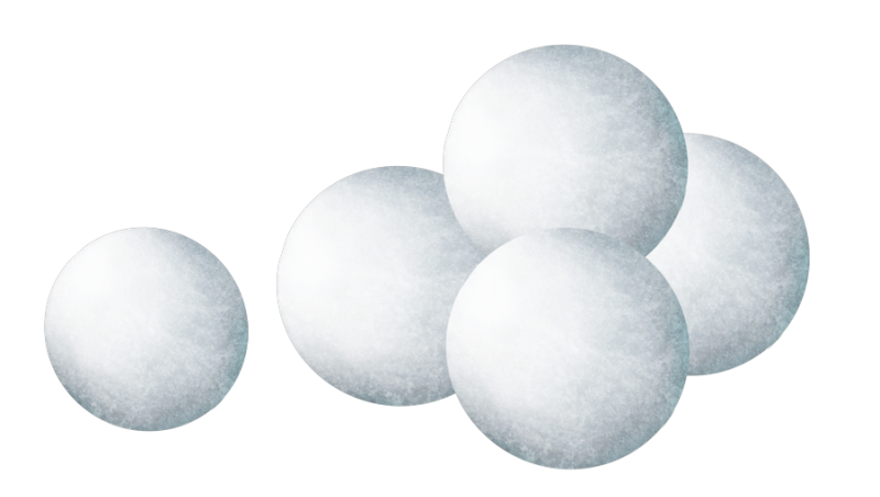 Snowball Png Hd (black, lavender, white)