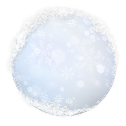 Snowball Png Photo (black, lavender, white)