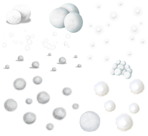 Snowball Transparent Images Png (black, white)