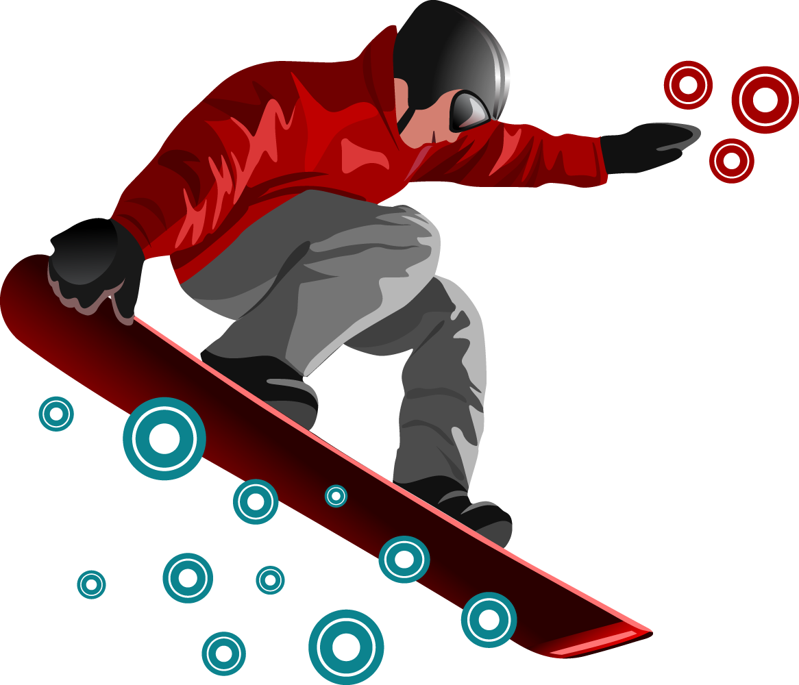 Snowboarding Download Png Image (white, black, maroon, indigo, gray)