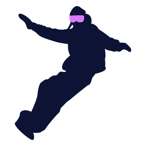 Snowboarding Png Clipart (black, violet)