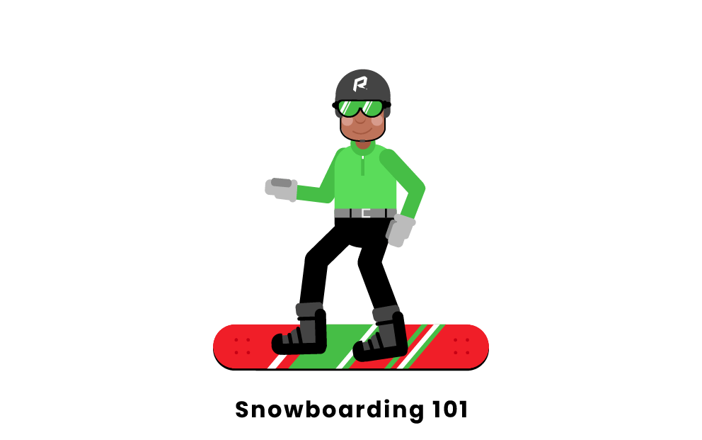 Snowboarding Png Image (black, gray)