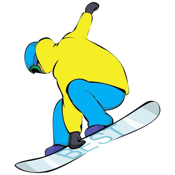 Snowboarding Png Isolated Photos (lavender, black, yellow, silver, greenish blue)