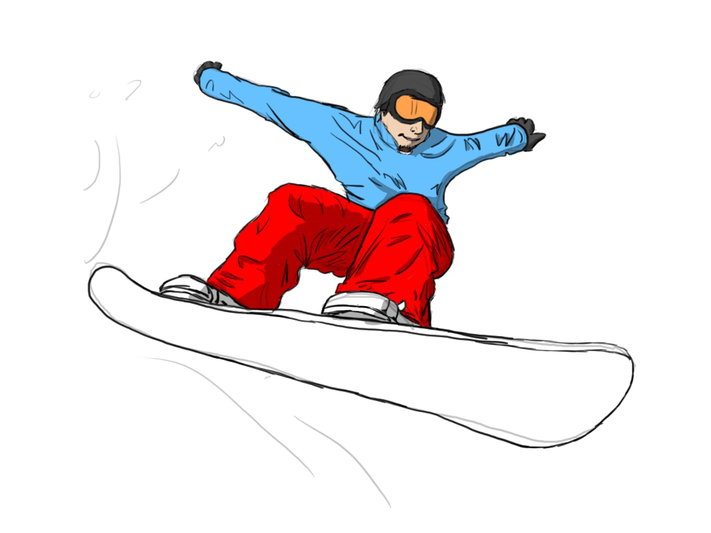 Snowboarding Png Photos (red, silver, white)