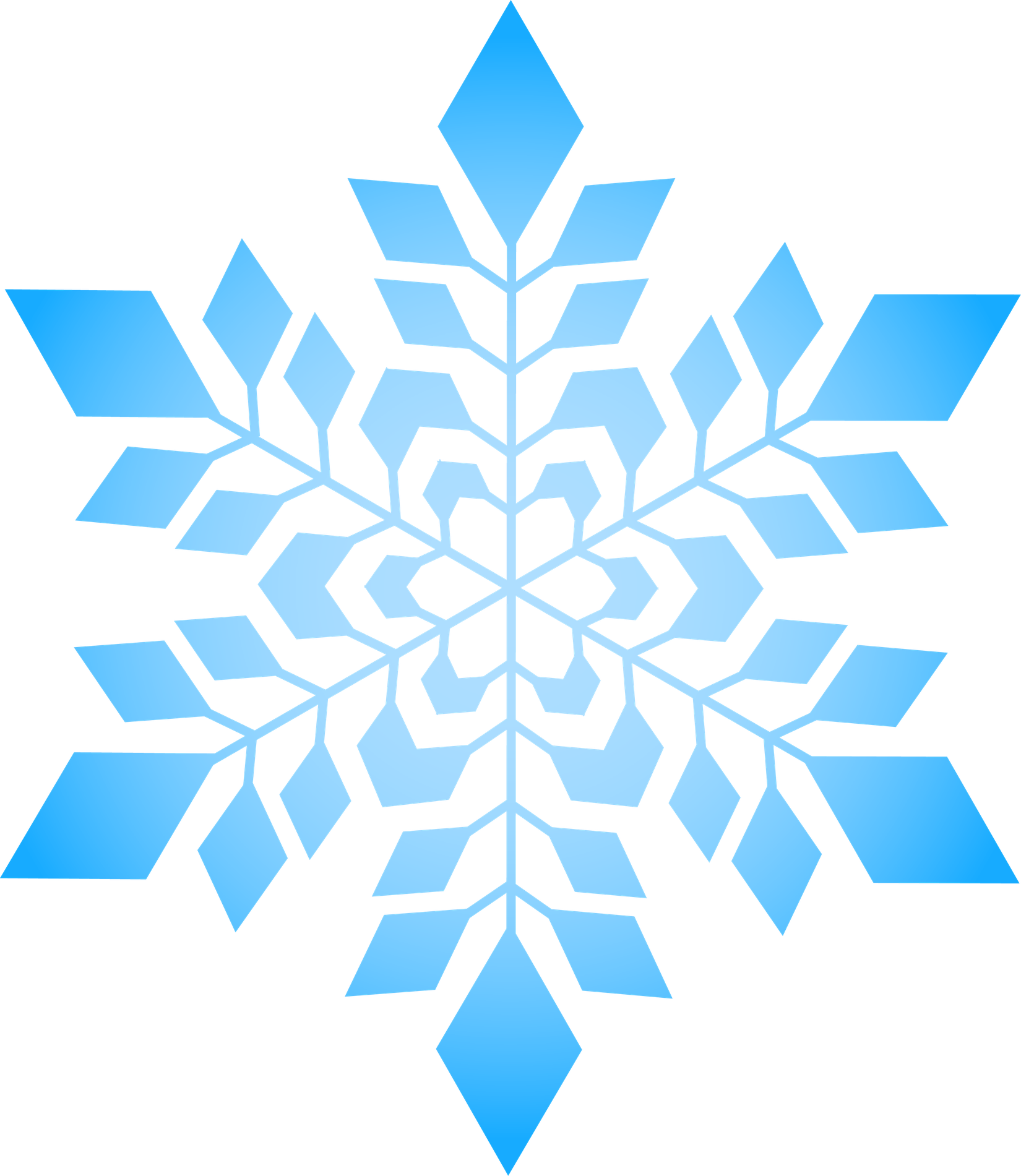 Snowflake Png Isolated Image (lavender, mint, black, silver, greenish blue)