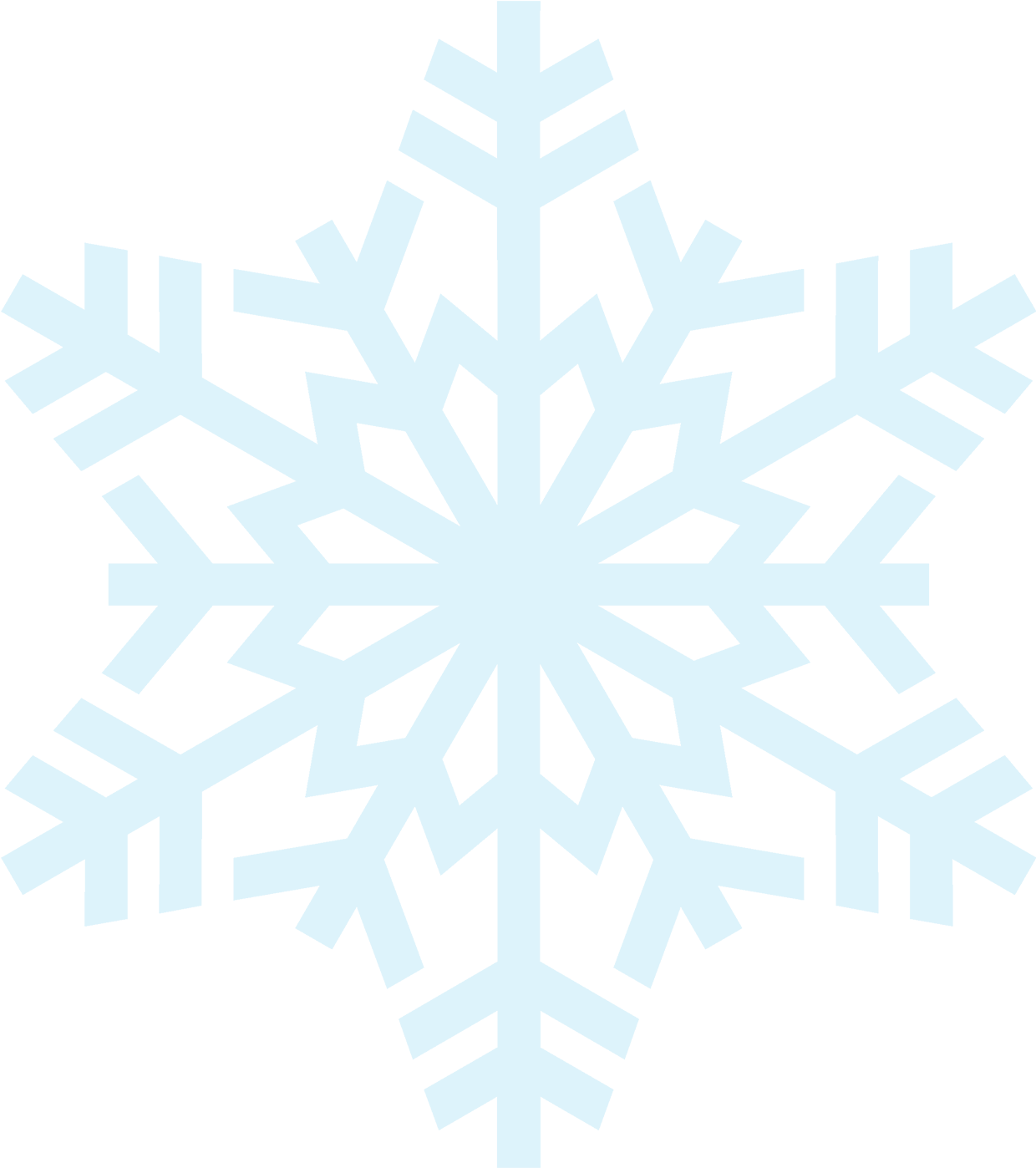 Snowflake Png Isolated Pic (black, lavender)