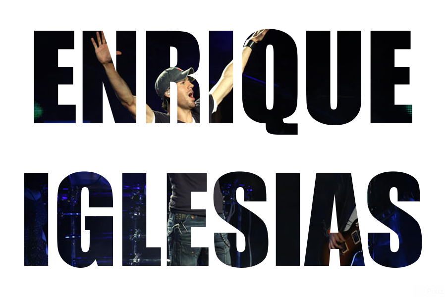 Enrique Iglesias Logo Png (black)