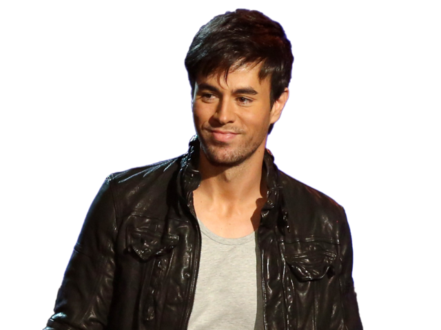 Enrique Iglesias Png Clipart (black)