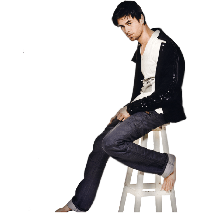 Enrique Iglesias Png Clipart (black)