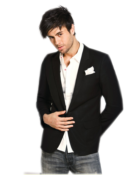 Enrique Iglesias Png Hd (black)