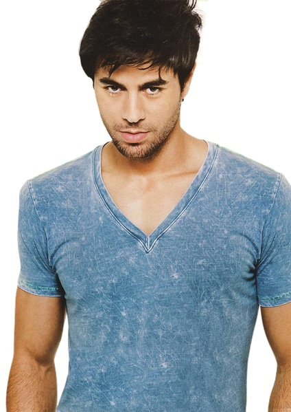 Enrique Iglesias Png Pic (black, gray)