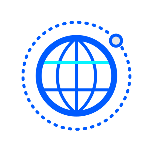 Dns Free Png Icon Download (blue, white, black)