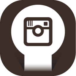 Insta Gram Socialnetwork Free Png Icon Download (black, white)