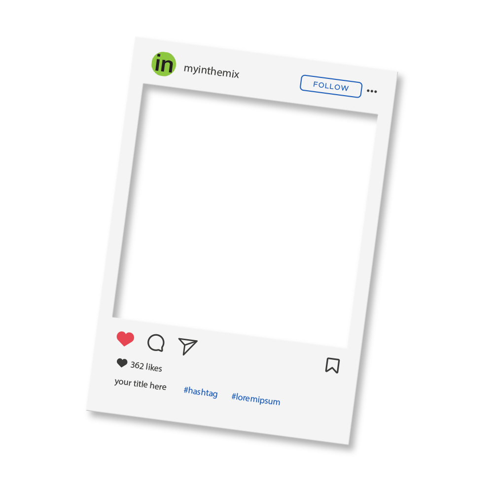 Instagram Frame Png Hd (white, silver, indigo, black)