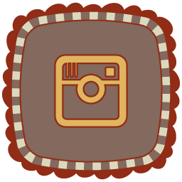 Instagram Free Nobackground Png Icon Download (salmon, white, maroon, gray, chocolate)