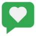 Instagram Like Love Message Feedback Chat Speech Bubble Heart Icon Free Nobackground Png Icon Download (teal, lavender, black)