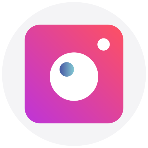 Instagram Logo Icon Free Nobackground Png Icon Download Path (violet, salmon, black, white)