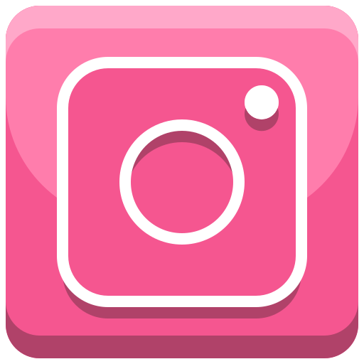 Instagram Logo Icon Free Png Icon Download Path (salmon, white, black, gray, pink)