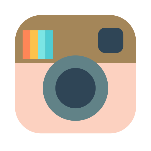 Instagram Social Media Camera Photo Icon Free Png Icon Download (teal, gray, black, pink)