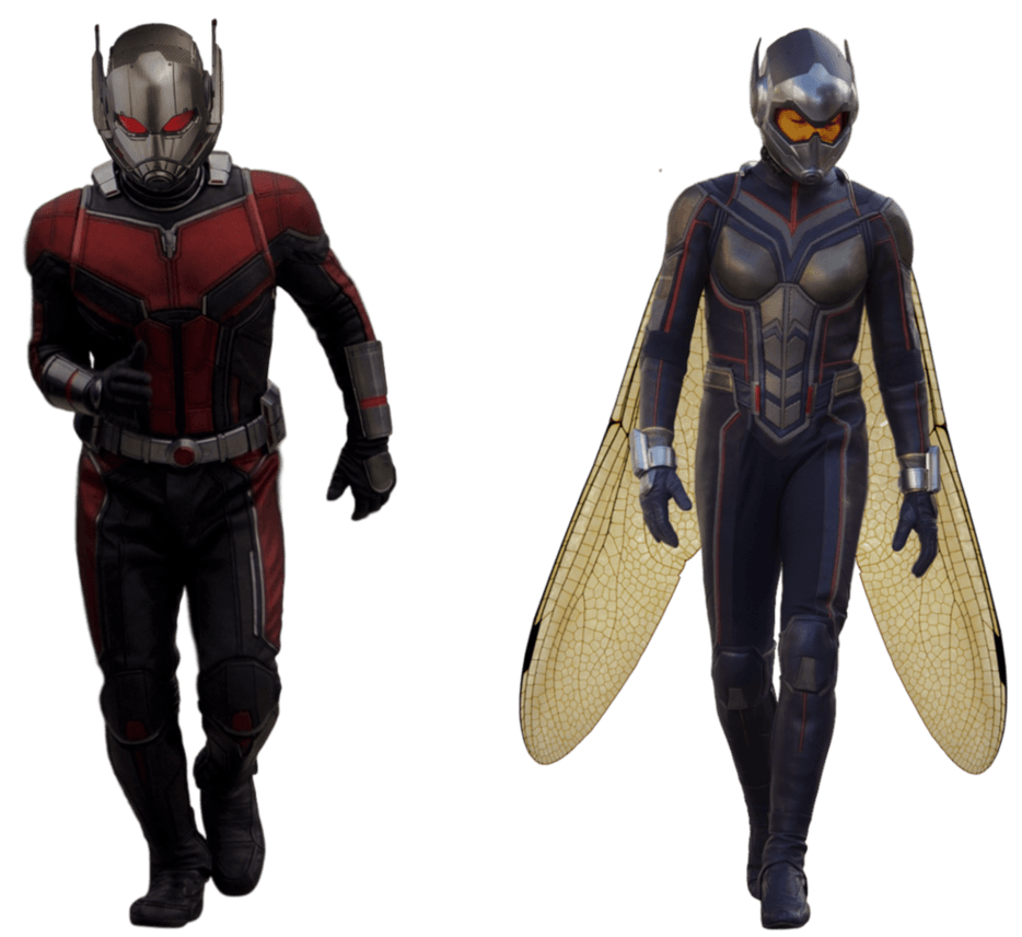 Ant Man And The Wasp 2018 Png Transparent (black, gray)